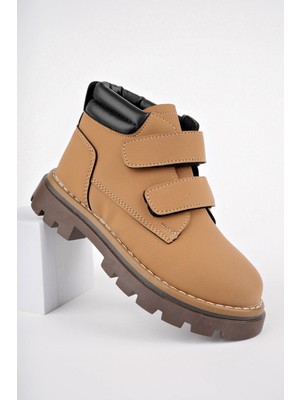 Muggo Gadget Garantili Çocuk  Rahat Kalıp Soğuğa Dayanıklı Cırtlı Bot