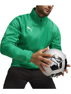 Puma Teamgoal All Weather Jacket Erkek Futbol Antrenman Yağmurluk 65903805 Yeşil