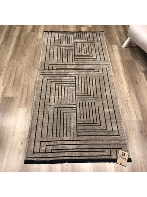 Hoom Rugs Prestij Eko 355 Bej Dekoratif Yıkanabilir Kilim