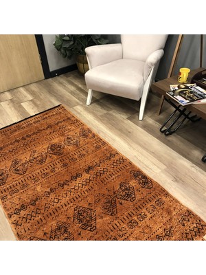 Hoom Rugs Prestij Eko 322 Kiremit Dekoratif Yıkanabilir Kilim