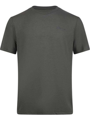 2AS Viloft Sıfır Yaka Antrasit Erkek T-Shirt