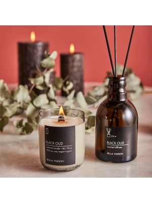 Bella Maison Black Oud Soy Wax Mum