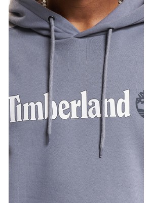 Timberland Kennebec River Linear Logo Erkek Gri Sweatshirt TB0A5UKK0731