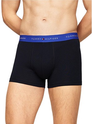 Tommy Hilfiger Erkek Siyah 3'lü Boxer Trunk UM0UM02763