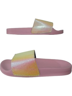 Gezer Kadın Pembe Parlak Ultra Hafif Günlük Şık Terlik Gzerr85-231