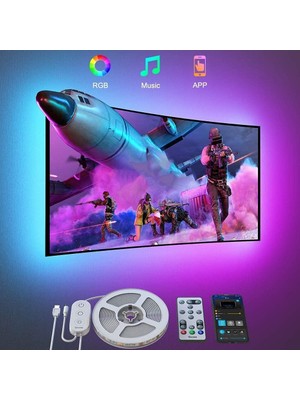 Govee Rgb Bluetooth LED Arka Işık 46-60 Tv