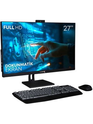 Turbox TAX1342 I5 4440 16GB Ram 256GB SSD 27 Inç Full Hd Dokunmatik Bt Webcam Wifi All In One Pc