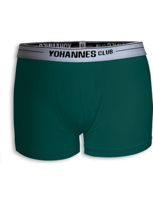 Yohannes Club Erkek Çocuk Pamuklu Iç Çamaşırı; Boxer (4'Lü Paket)