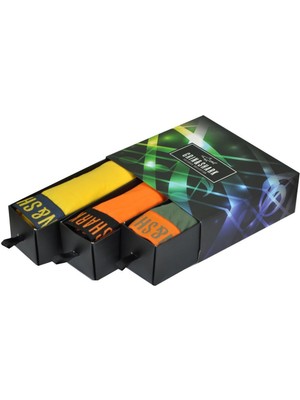 Likralı 3'lü Kutu Premium Erkek Boxer Tailored Collection