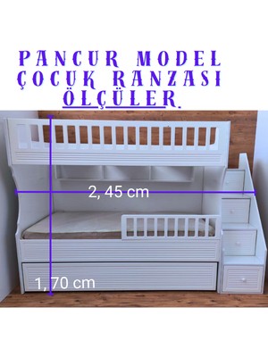 Mürsel Pancur Model Çocuk Ranzası