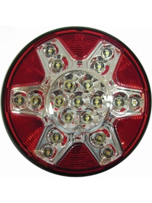 Yuvarlak Lamba Ledli Sis LAM.12V