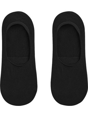 Anthony Jackson 10 Çift Kutulu Bambu Premium Bay-Bayan Dikişsiz Görünmez Kaymaz Slikonlu Babet Çorap Brook