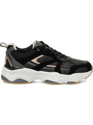 Kinetix Interest Pu 4pr Siyah Kadın Sneaker