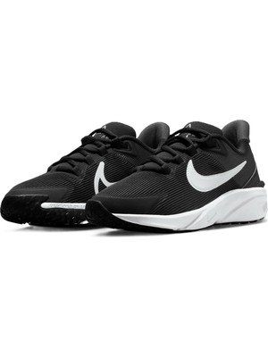 Nike Star Runner 4 Nn(Gs) Black Running Siyah Yürüyüş Koşu Ayakkabısı