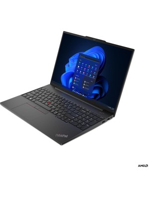 Lenovo E16 Thınkpad 21JT0017TX ATL40 RYZEN7-7730U 24GB 512 GB M.2 SSD 16" FDOS Taşınabilir Bilgisayar + ÇANTA