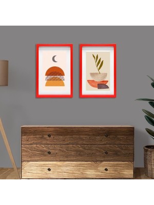 Senden Hediye 2'li Yapışkan Bantlı Sök Tak Dikdörtgen Çerçeve 20X30