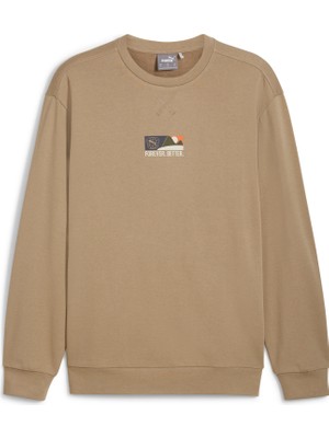 Puma Better Sport Erkek Sweatshirt 68175867 S - Bej