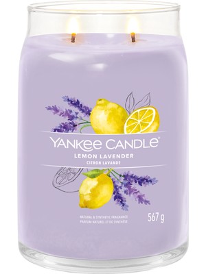 Yankee Candle Lemon Lavender Signature Büyük Mum