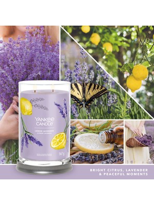 Yankee Candle Lemon Lavender Signature Büyük Mum