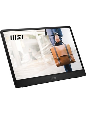 Msı 15.6" Pro MP161 E2U 1920X1080 (Fhd) 16:9 Flat IPS 60HZ 4ms Adaptıve-Sync Portatıf Monıtor