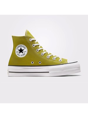 Converse Chuck Taylor All Star Lift Kadın Yeşil Platform Sneaker.315