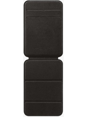 Spigen MagFit iPhone için MagSafe özellikli Kartlı Manyetik Cüzdan Smart Fold Wallet Gunmetal - AMP02766