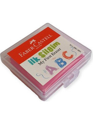 Faber-Castell Ilk Silgim Plastik Kutulu