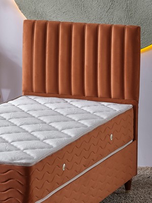 Beehanem Ezgi 90X190 3lü Yatak+Baza+Başlık Seti