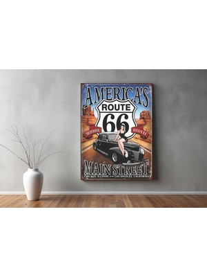 Kiraz Çiçeği Butik Araçlar Kanvas Tablo