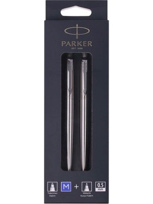 Parker Jotter SS CT Tükenmez-Versatil Kalem Seti PJOTSET-2LI-SS