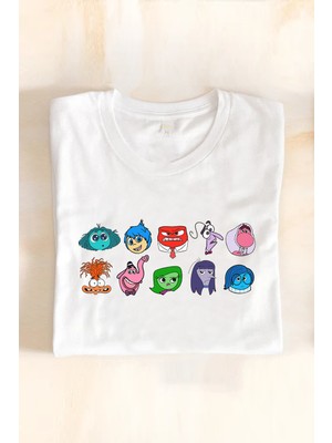 Populus Ters Yüz Karakterler T-Shirt