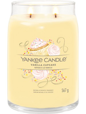 Yankee Candle Vanilla Cupcake Signature Büyük Mum