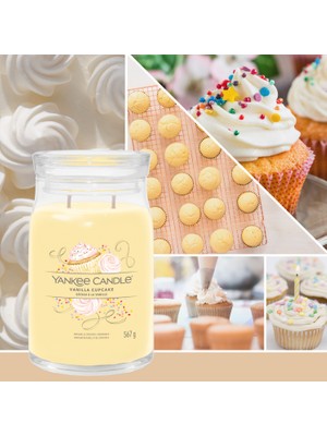 Yankee Candle Vanilla Cupcake Signature Büyük Mum