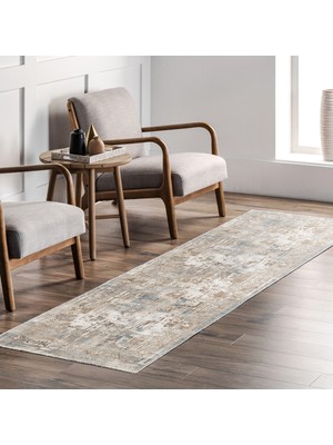 Pastel Home Anti-Alerjik Yıkanabilir Şönil Halı Kilim Eskitme, Modern Desen Oturma Odası, Salon, Çocuk Odası, Mutfak, Koridor Halısı, Yolluk