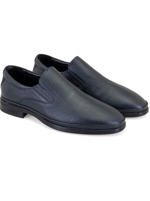 Desa Skylar Lacivert Erkek Deri Günlük Ayakkabı