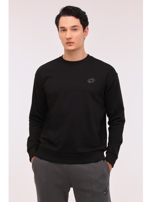 Lotto M-Hannas C Neck Swt 4pr Siyah Erkek Sweatshirt