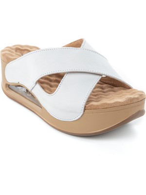 Hush Puppies Aite 624213 Anatomik Airmax Taban Deri Kadın Terlik