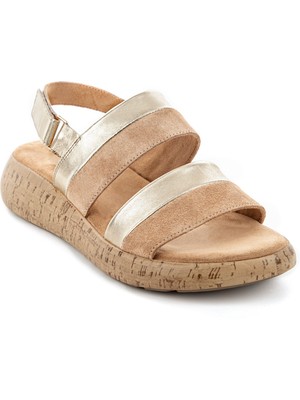 Hush Puppies Lett (624210) Anatomik Taban Cırtlı Ayarlanabilir Kadın Sandalet