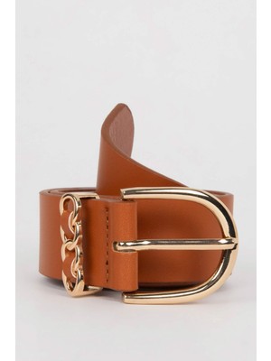 DeFacto Kadın Suni Deri Klasik Kemer D3649AXNS