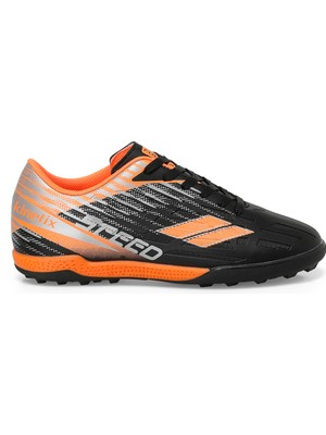 Kinetix Speed Tf Siyah Unisex Halı Saha Ayakkabısı