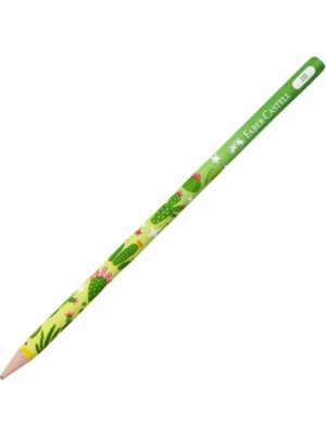 Faber-Castell Kaktüs Desenli 2b Kurşun Kalem 16878