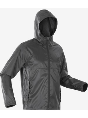 Decathlon Erkek Outdoor Yağmurluk - Siyah - Raincut