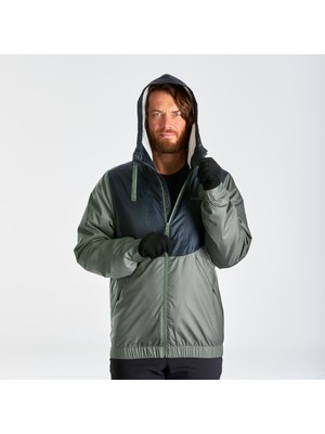 Decathlon Erkek Su Geçirmez Outdoor Kar Montu / Kışlık Mont - Haki - SH100 -5°c