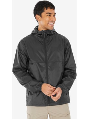 Decathlon Erkek Outdoor Yağmurluk - Siyah - Raincut