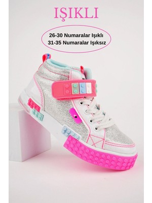 Muggo KUKULİ Garantili Ortopedik Çocuk Sneaker Spor Ayakkabı Suni Deri Bağcıklı ve Cırtlı Konforlu