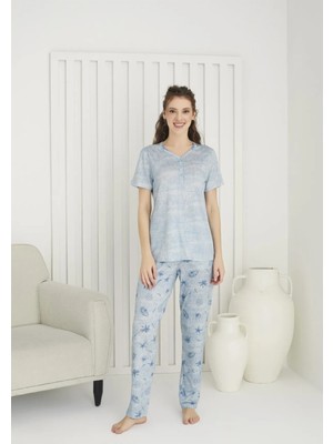 Polat Kadın Kısa Kolu Pijama Takımı 3010