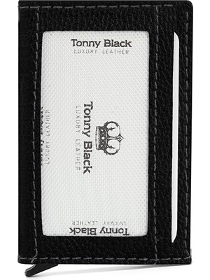 Tonny Black Hırsızlık Engelleyici Önleyici Rfid Korumalı Otomatik Mekanizmalı Kızaklı Kartlıklı