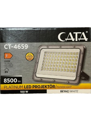 Cata CT-4659 100W 6500K (Beyaz Işık) LED Projektör