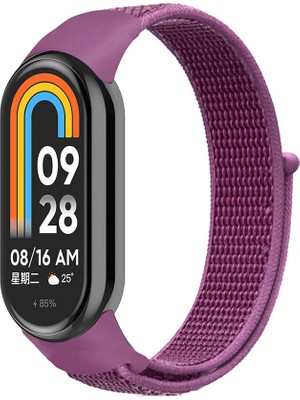 Musal Xiaomi Mi Band 8 Hasır Cırt Cırtlı Yapıştırmalı Relaks Kordon