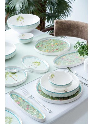 Falcone 6 Kişilik 45 Parça Kahvaltı & Yemek Takımı
